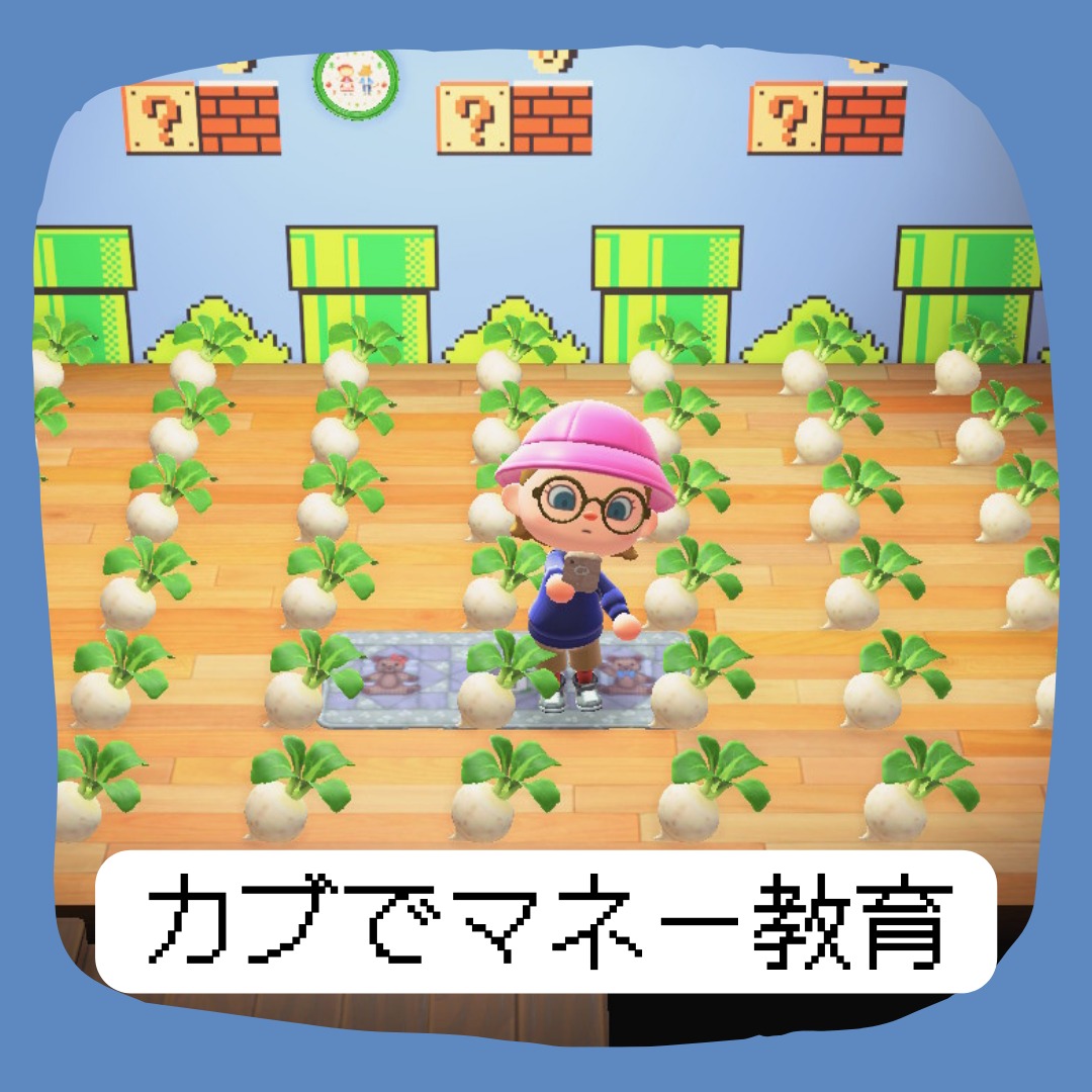 カブでマネー教育～あつまれどうぶつの森～