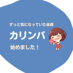 カリンバ始めました